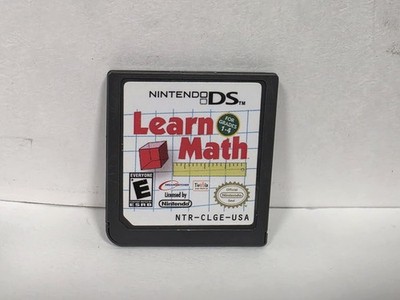 Learn Math: Grade School Math (Nintendo DS, 2009)