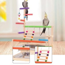 Parrot Playground Exercise Toy Parrot Playstand for Cockatiel Budgie Conures