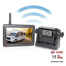 Wireless WiFi Magnetic Hitch Backup Camera 1080P HD Rechargeable Battery