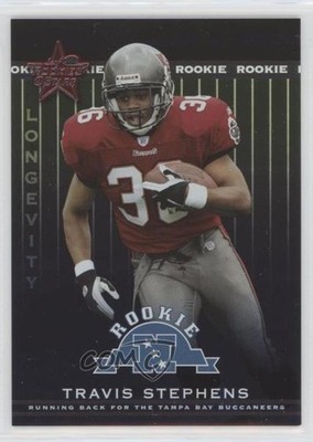2002 Leaf Rookies & Stars Rookie Longevity 22/50 Travis Stephens #125 RC 0lm
