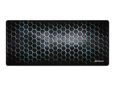 Sharkoon SKILLER SGP30 Black Green Fancy Rubber Textile 4044951032181