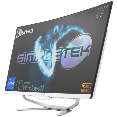 Aio All IN One I7 27 " 16gb 240gb 1tb FHD Curved Win 11 PC C Refurbished - 第 3/10 張圖片