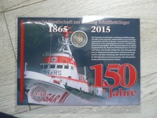 BRD 10€ 2015 Numisblatt 3/2015 150 Jahre Deutsche Gesellschaft zur Rettung