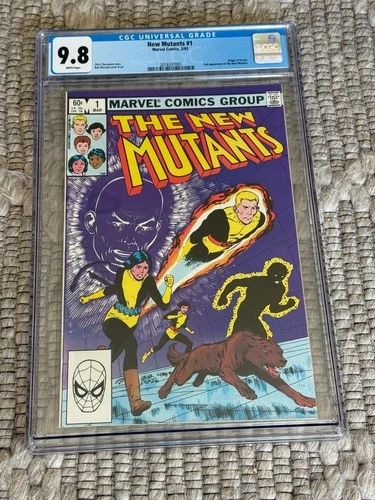 The New Mutants Number One From 1983 CGC Graded 9.8 NM/Mint- Origin Karma