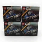 LEGO Star Wars 99pc CAPTAIN REX Y-WING MICROFIGHTER Set #75391 LOT OF 4