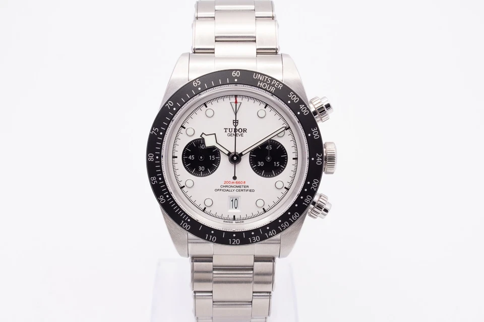 (Händer!) TUDOR Black Bay Chrono White Fullset 10/2024 Top Condition 79360N - Bild 2 von 4