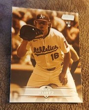 2025 Topps Stadium Club #9 Nick Kurtz Lot of 2 - Sepia & Base Oakland Athletics