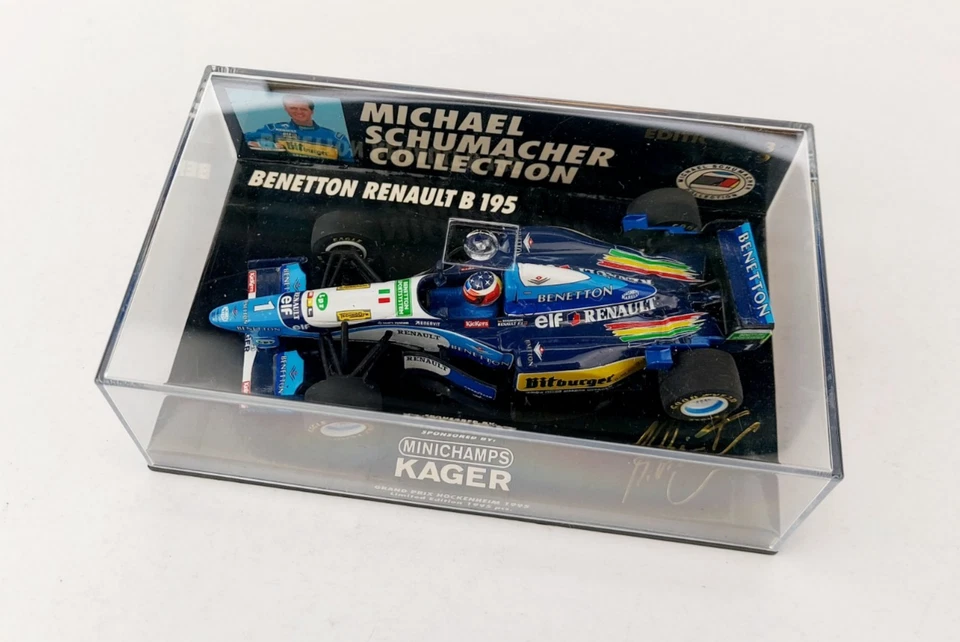 Minichamps F1 Formel 1 Modellauto 1:43 M. Schumacher Edition 43 No. 19 Benetton - Bild 2 von 4