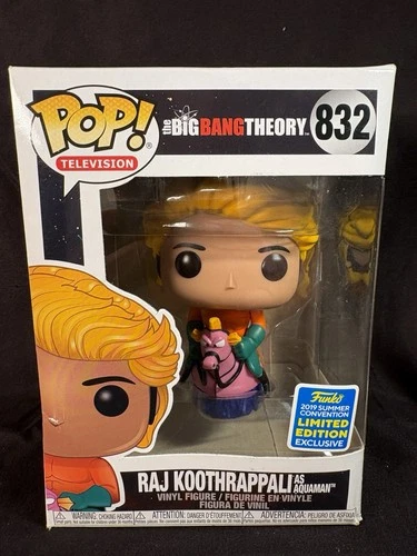 Funko Pop! Television Big Bang Theory - Raj Koothrappali As Aquaman #832