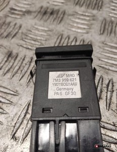 VW SHARAN 7M8, 7M9, 7M6 Windschutzscheibe Heizung Schalter 7m3959621 26254619