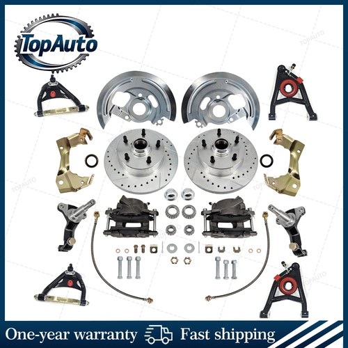 1964-1972 Chevy Chevelle GTO Front Disc Brake Conversion Kit + Tubular