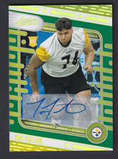 2024 PANINI ABSOLUTE #120 TROY FAUTANU RC AUTO GREEN SPECTRUM #21/25