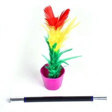 Magic Wand to Flower Magic Trick Magisch erscheinende Blumenshow f&uuml;r