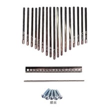 Aluminium Alloy Kalimba Keys Single Board Thumb Piano Mbira Keyboard Accessories