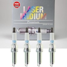 Spark Plug-Laser Iridium NGK ILZKR7G7G 90219 Set of 4Pcs