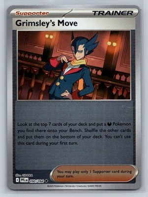 2025 Mega Evolution Series - Phantasmal Flames Grimsley's Move Reverse Holo #90