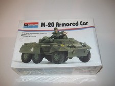 MONOGRAM Kit 4101 AMERICAN M-20 ARMORED CAR  MIB  SEALED