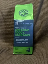 Sunwarrior Post-Workout Creatine 3000 & Astragin 120 Vegan Capsules 02/27