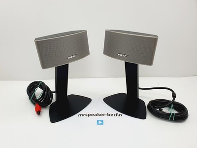 2x Bose Companion 50   PC Multimedia Satelliten Lautsprecher Boxen mit Kabel