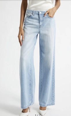 NWT LAGENCE Clayton Wide Leg Jeans, Size 31 Fontana Color