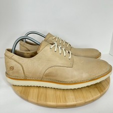 Born Thayer Casual Tan Leather Lace Up Oxford Shoes Sneaker Mens Size 11