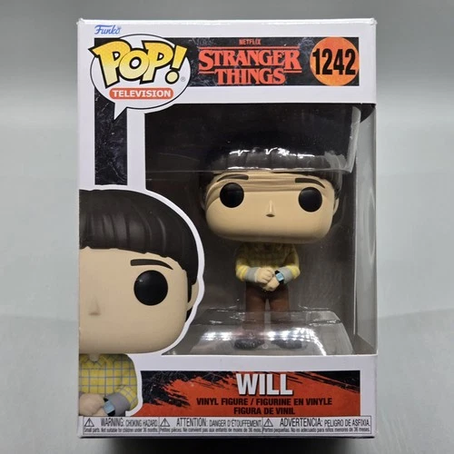 Will Byers #1242 ~ Funko Pop Television Stranger Things in Protector (Damaged)