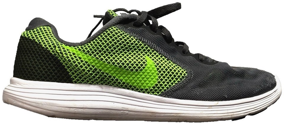 Nike Revolution 3 Grey Electric Green for Sale  display picture 3