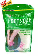 Natural Epsom Salt FOOT SOAK Eucalyptus 16oz 454G 