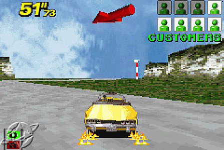 Crazy Taxi: Catch a Ride (Nintendo Game Boy Advance, 2003)