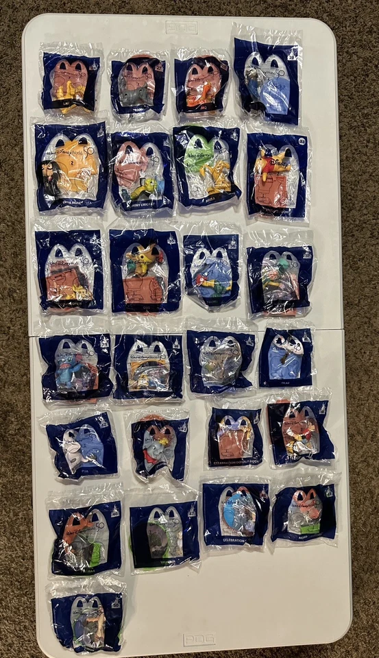 MCDONALDS WALT DISNEY WORLD 50 ANIVERSARIO HAPPY FOOD TOYS 2021 - JUEGO COMPLETO Foto 4 de 4