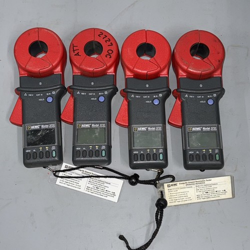 Lot Of 4 AEMC Model 3731 Ground Tester - Parts