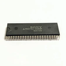 Sony M50742-404SP Original Main Microprocessor Cassette Deck CTR IC