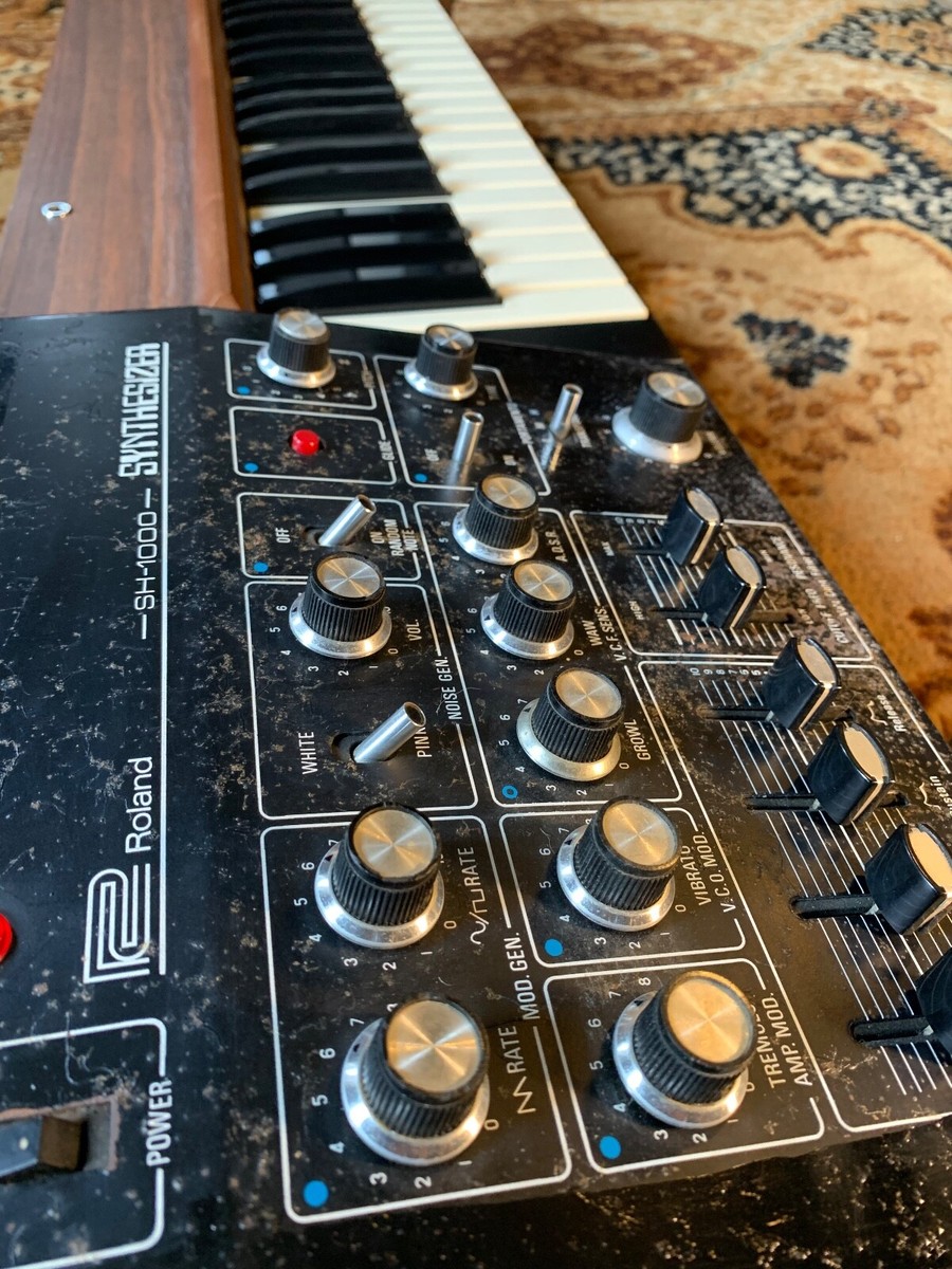 1973 Vintage Roland SH-1000 Analog Synthesizer Japanvintage