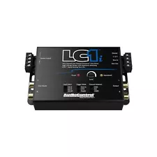 Black Electronic Signal Converter Active 2 Channel Line Driver For Car Audio