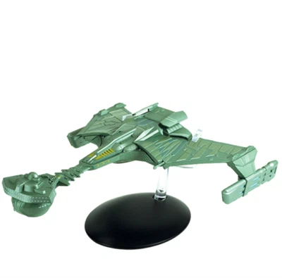 Klingon Battle Cruiser - Star Trek Eaglemoss nave espacial de metal revista alemana