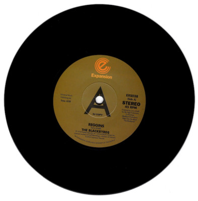 THE BLACKBYRDS Reggins / Theme -  Jazz Funk DEMO 45 (Expansion) 7'' Vinyl *Listen
