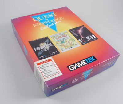 Quest for Knowledge Collection 1993 Frontier Elite II Humans Noad DOS Bigbox