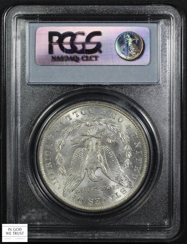 1904 O McClaren Collection II Morgan Silver Dollar $1 PCGS MS 62 - Picture 2 of 3