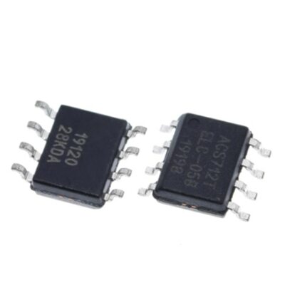 10PCS/LOT ACS712ELCTR-05B 5A 5V BI 8-SOIC CURRENT SENSOR IC (ACS712ELCTR-05B-T)