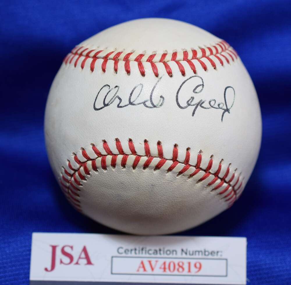 Orlando Cepeda JSA COA Autograph National League Signed Baseball
