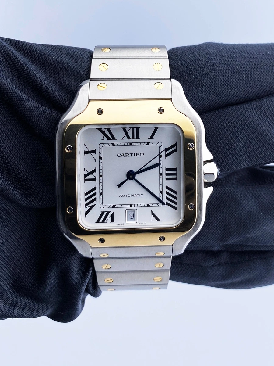 Cartier Santos W2SA0006 Large Size Mens Watch Box Papers eBay
