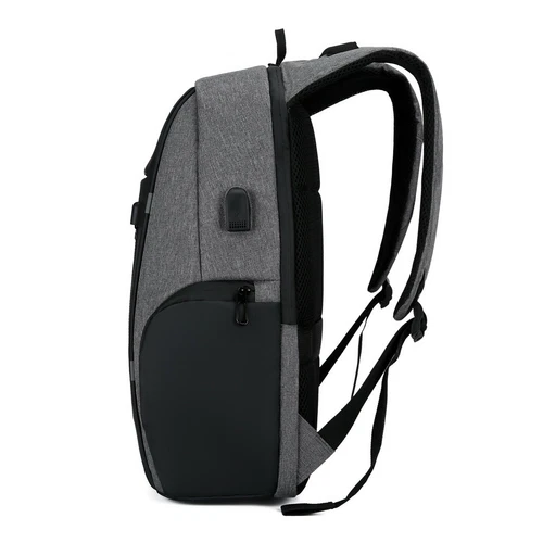 17" Oxford Anti-Diebstahl Laptop Rucksack Reise Business Schule Buchtasche mit USB-Anschluss - Bild 23 von 44