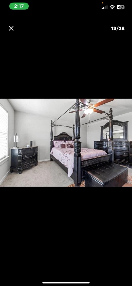 Britannia Rose Bedroom Set - Image 2 of 4