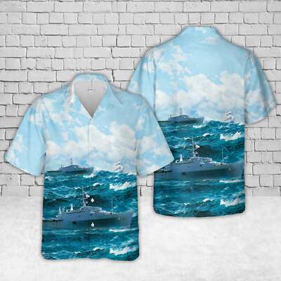 US Navy USS Austin LPD 4 Hawaiian Shirt