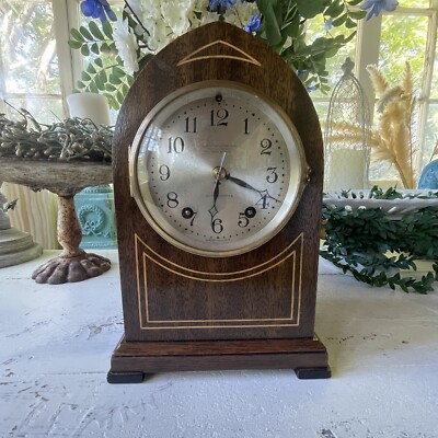 Antique Seth Thomas Chime Mantle Clock in Working Condition + Key