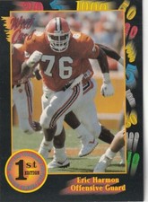 FREE SHIPPING-MINT-1991 Wild Card Draft #79 Eric Harmon