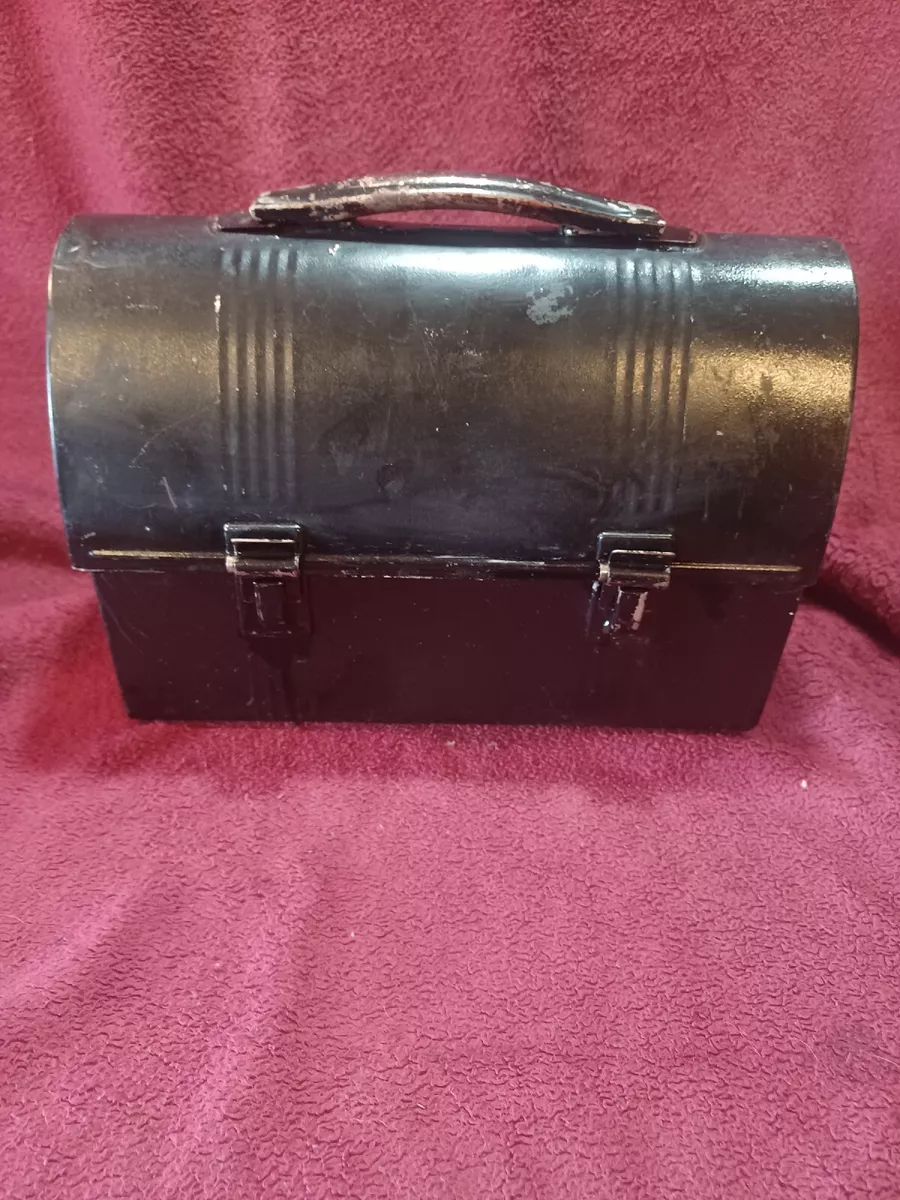 VINTAGE American Thermos Bottle Co. Metal Lunchbox Made in USA 