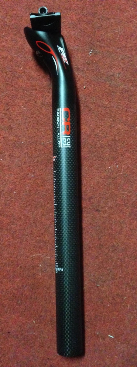 TIGE DE SELLE route-vtt ergotec patent aluminium noir diam 29.4 mm l