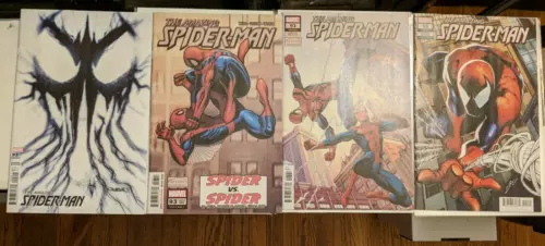 AMAZING SPIDER-MAN #93 SET Covers A B C 1:25 GLEASON MARVEL COMIC 🆓🚢+2022 FCBD