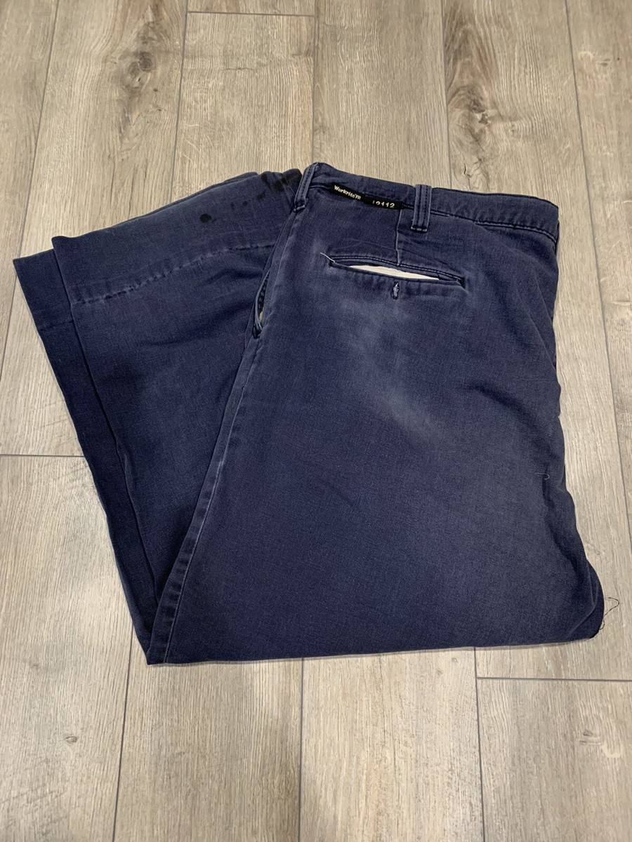 スイム！ Workrite Fire Resistant Blue Pants 44x26 2112 Firefighter ARC 7